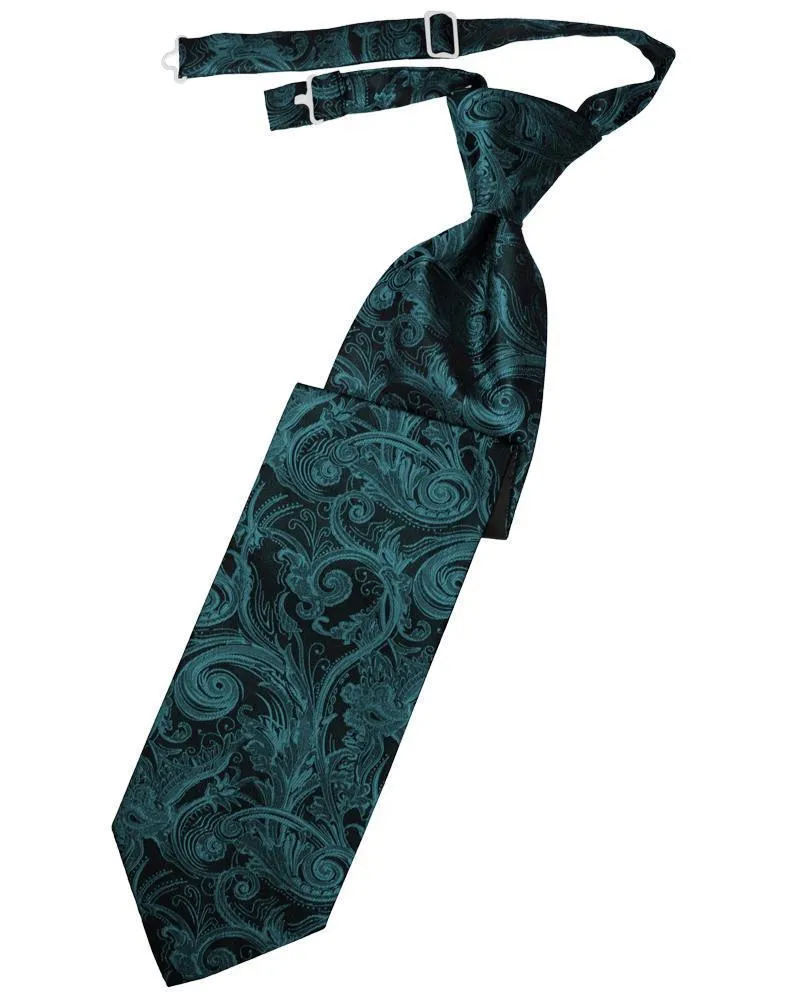 Jade Tapestry Kids Necktie