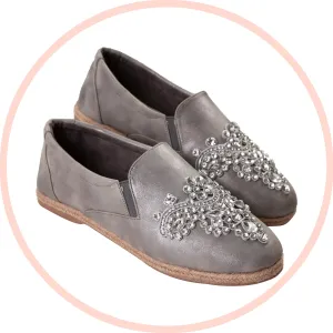 JADORE GREY SHOES