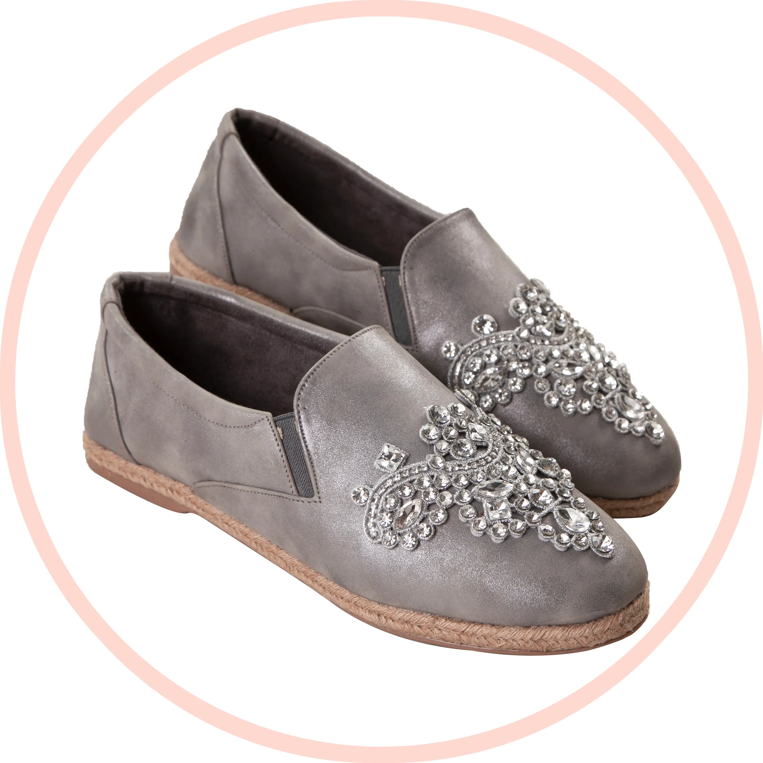 JADORE GREY SHOES
