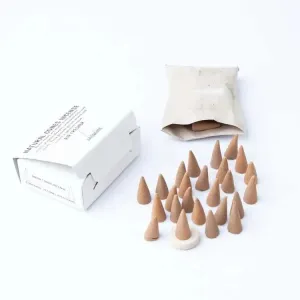 Jasmine Scent Cone Incense: Strong Pleasure Durable Flower Scent Flammable