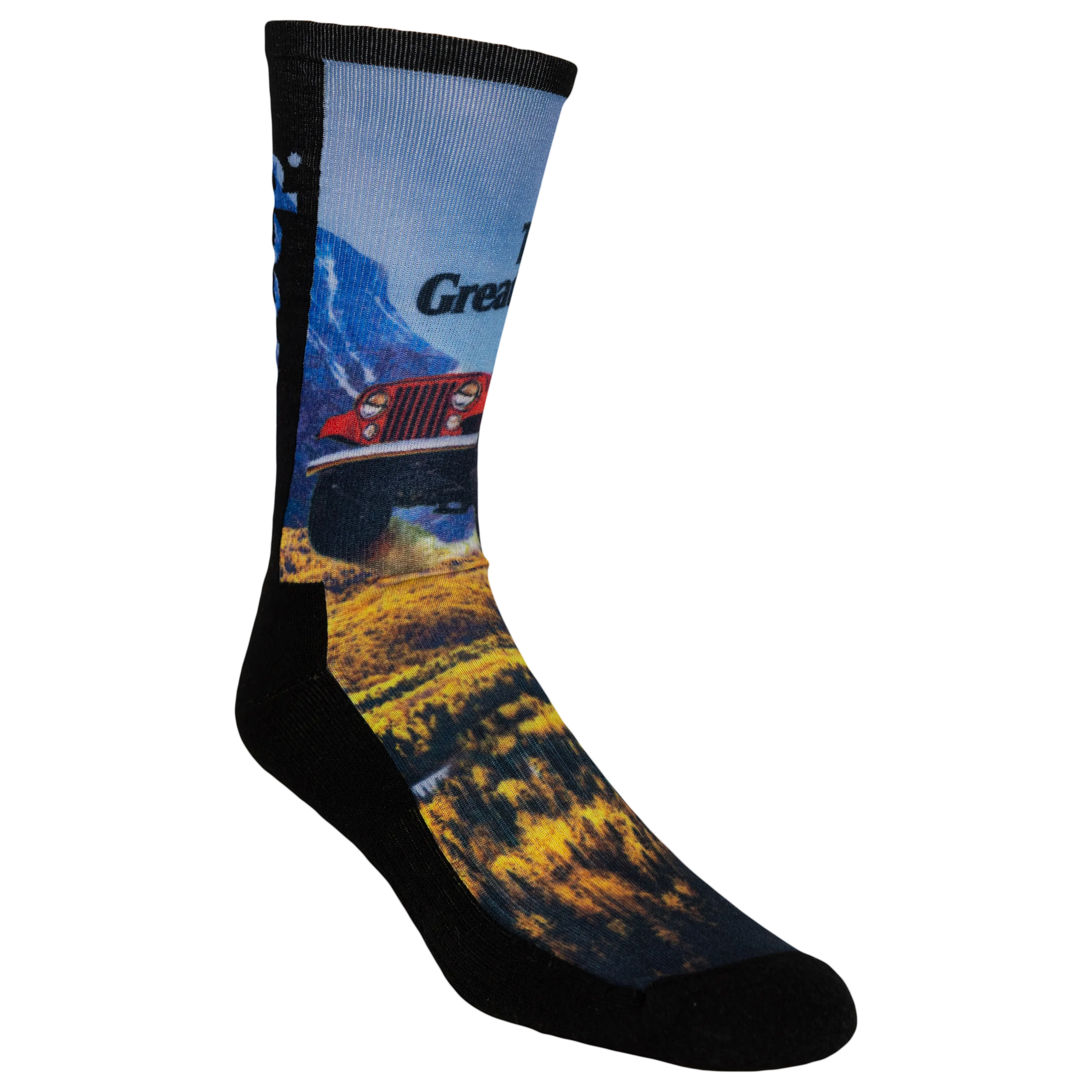 Jeep® Women's Vintage Ads Crew Socks - Lightweight, Cushioned Comfort