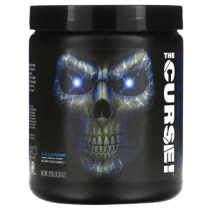 JNX Sports The Curse Non-Stim Pumps Blue Raspberry 9.38 oz (266 g) Exp Oct 2025