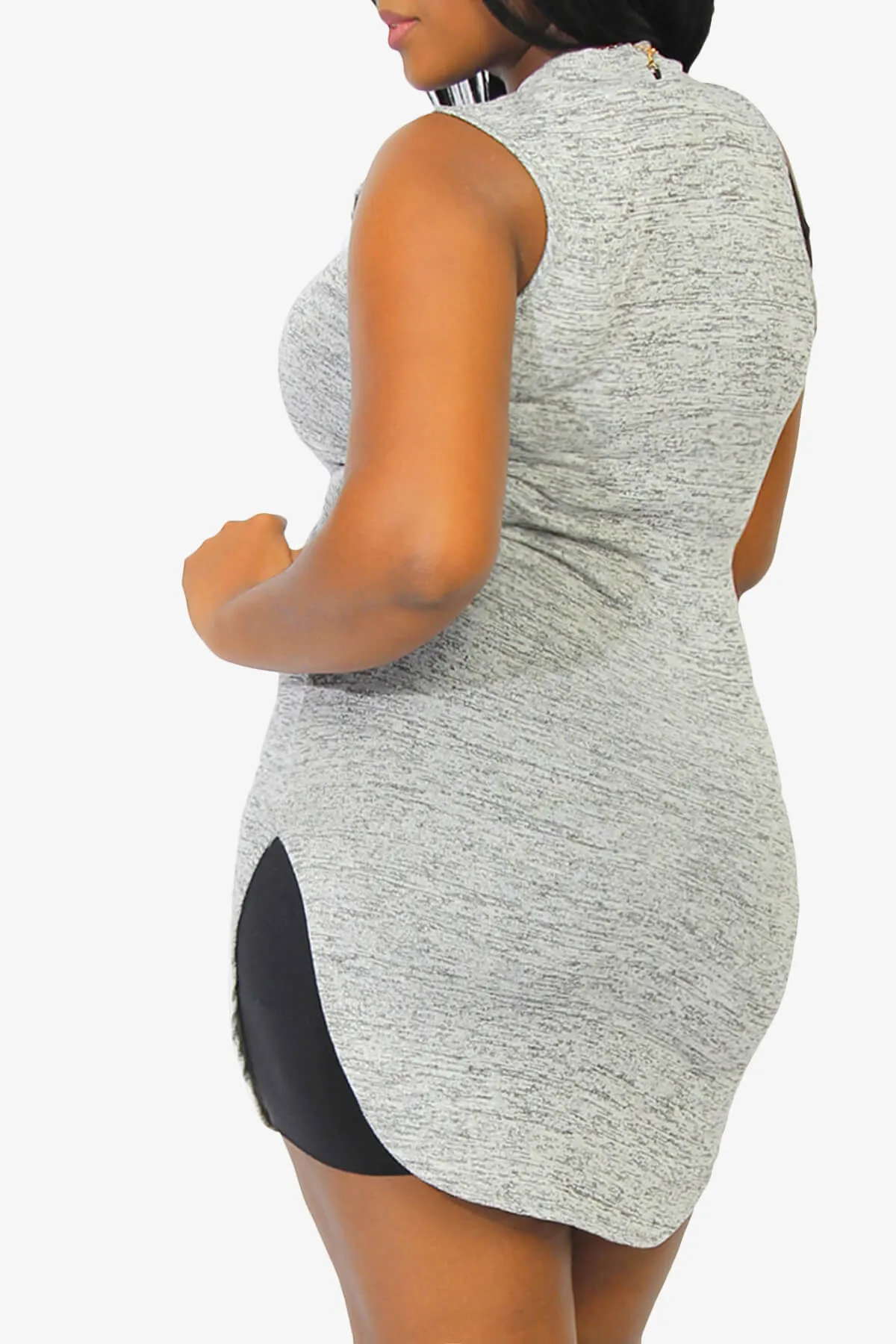 Kristin Knit Bodycon Dress PLUS