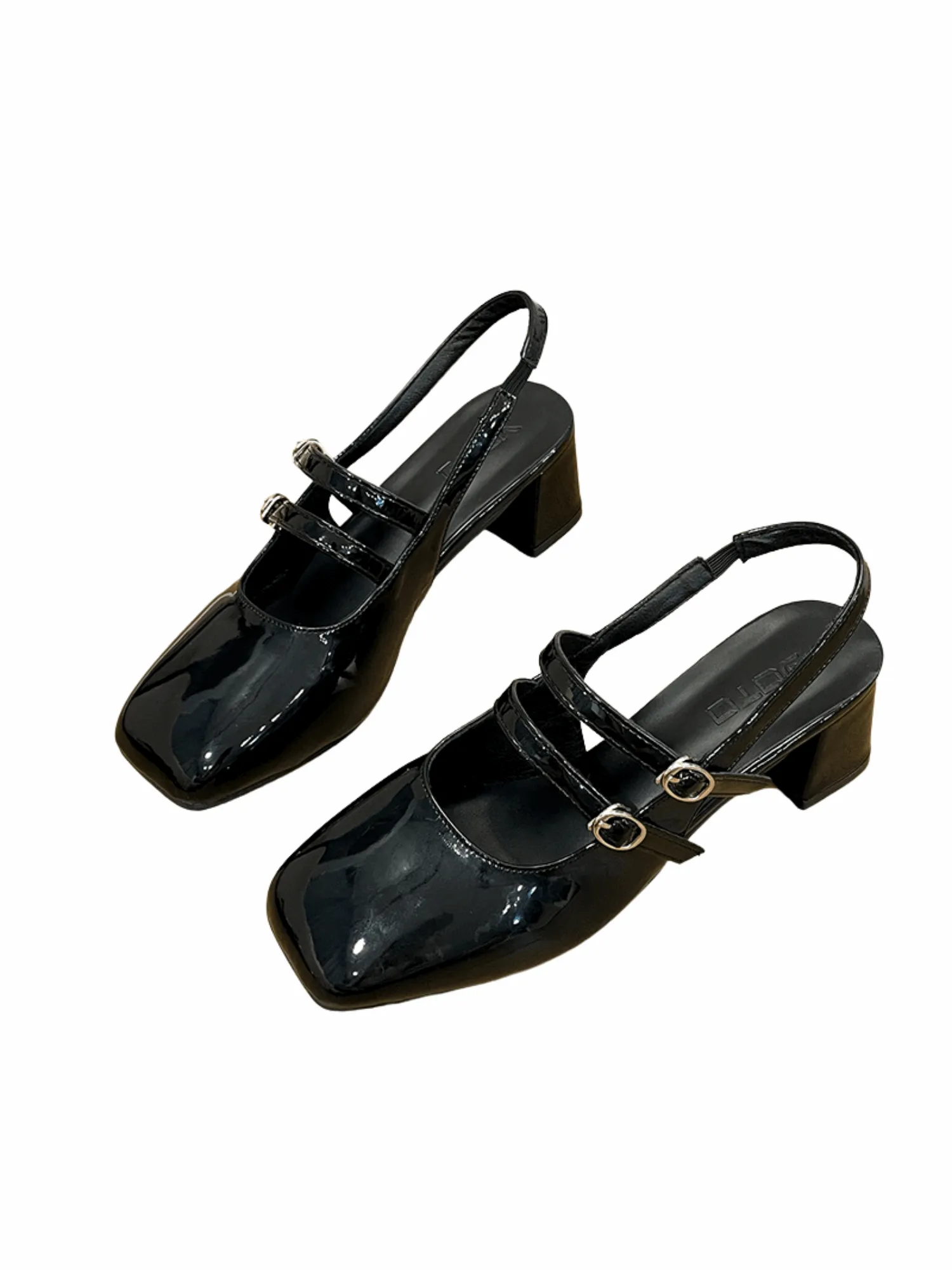 Élan Vivid Mary Jane Loafers-Brown