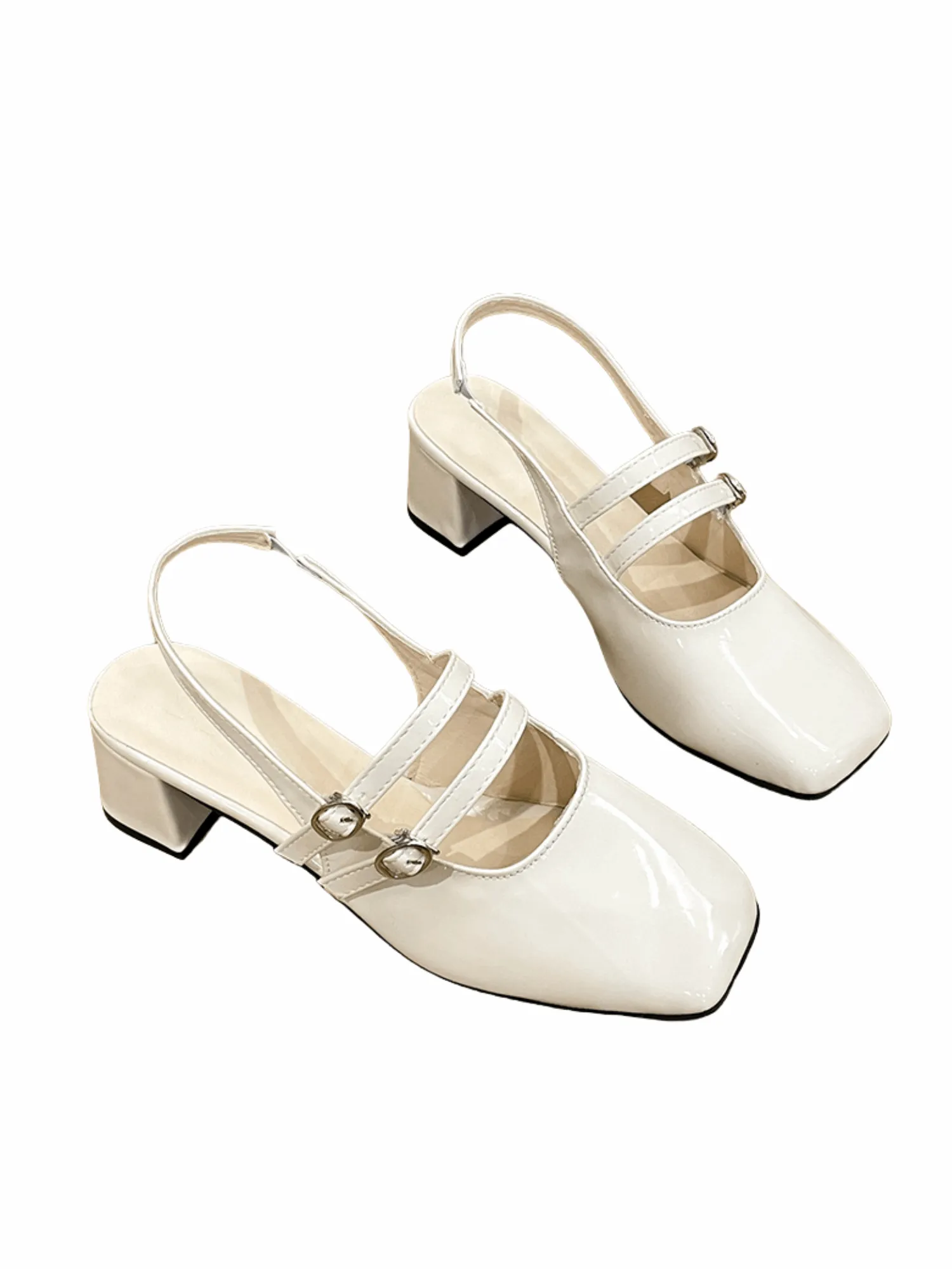 Élan Vivid Mary Jane Loafers-Brown