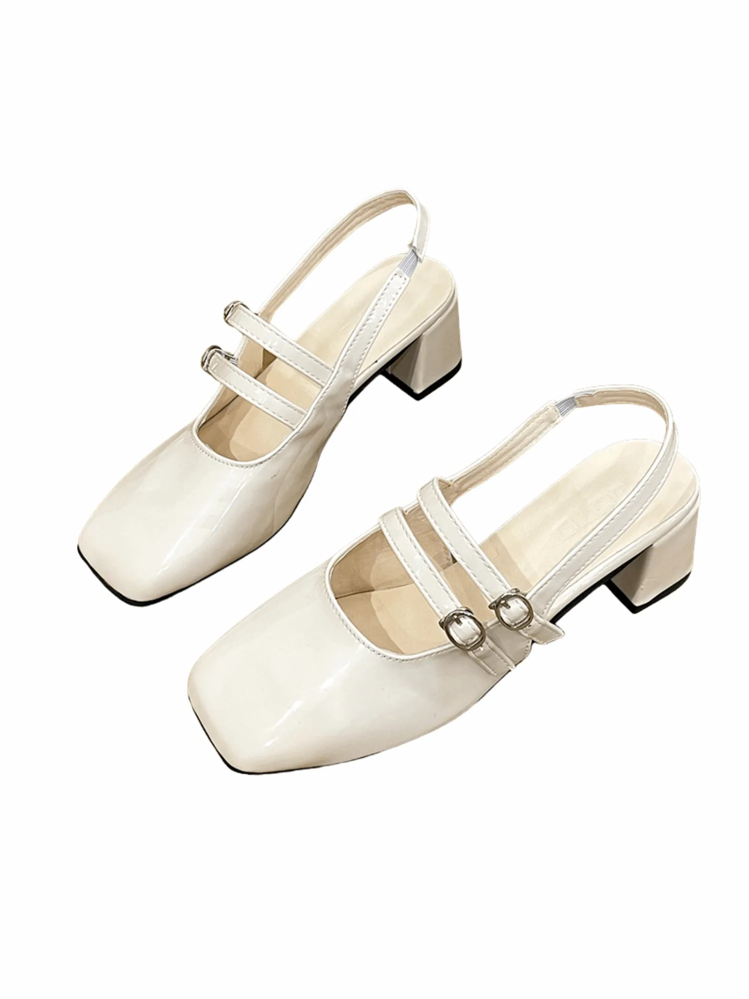 Élan Vivid Mary Jane Loafers-Brown