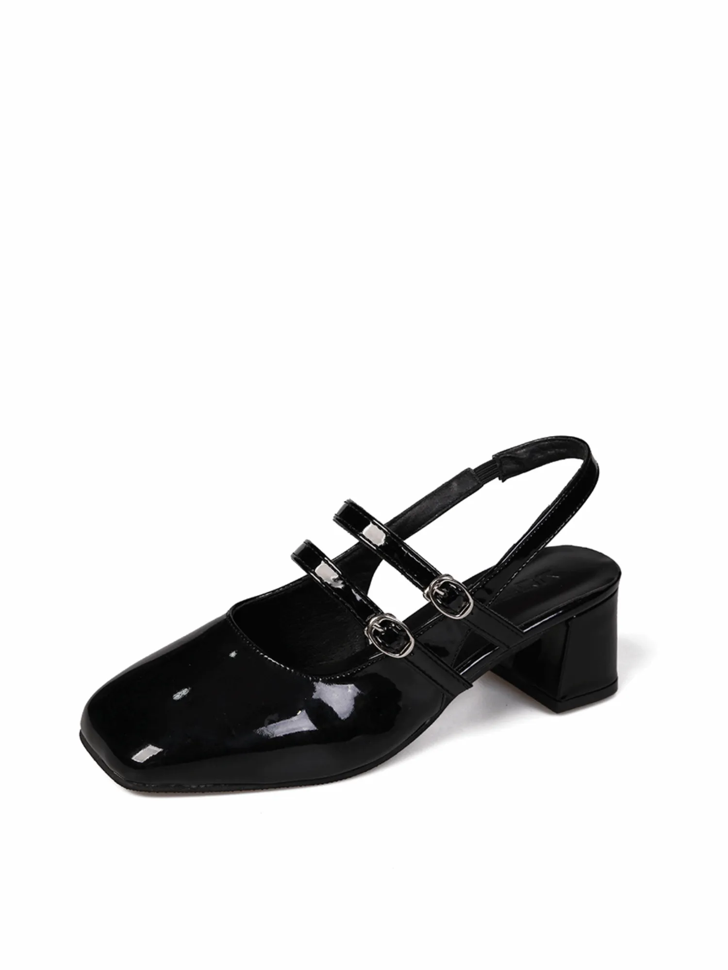 Élan Vivid Mary Jane Loafers-Brown