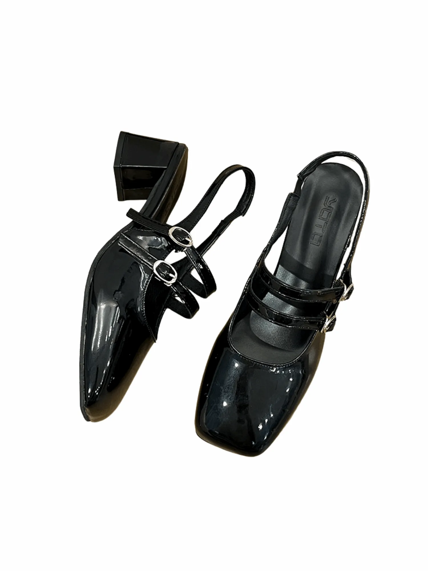 Élan Vivid Mary Jane Loafers-Brown