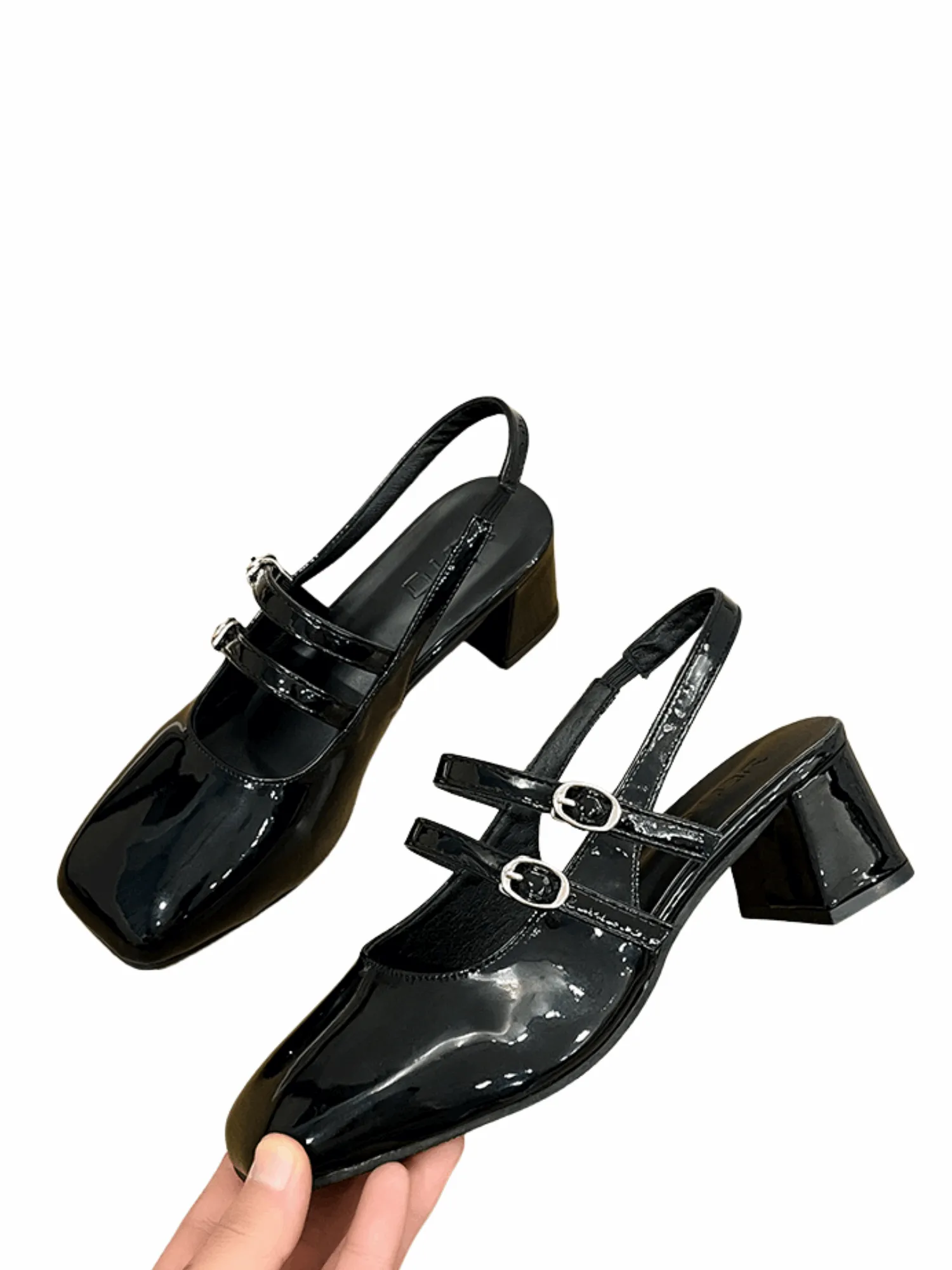 Élan Vivid Mary Jane Loafers-Brown