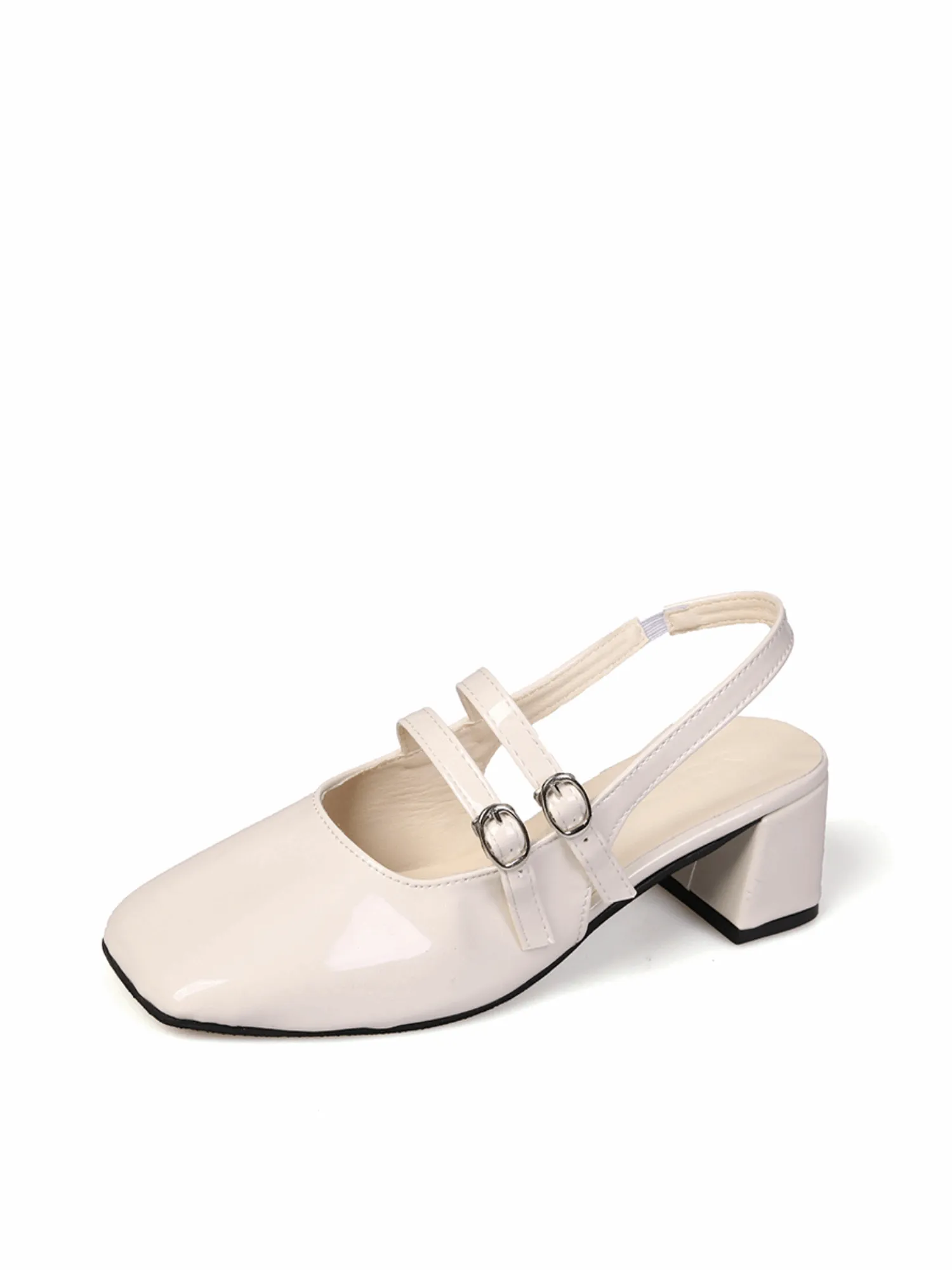 Élan Vivid Mary Jane Loafers-Brown