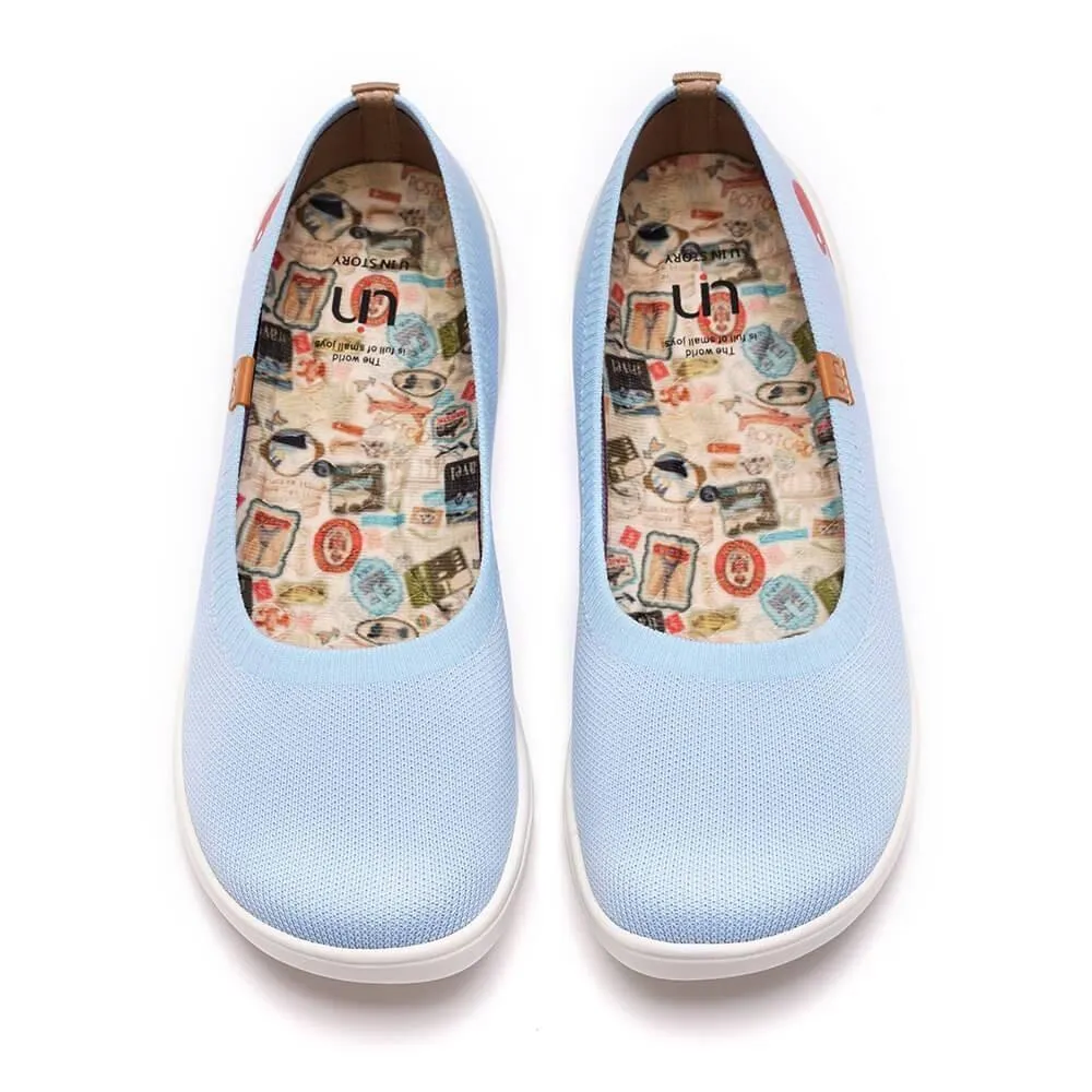 Light Blue Knitted Valencia Women