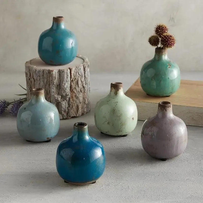 Light Green Mini Bud Vase