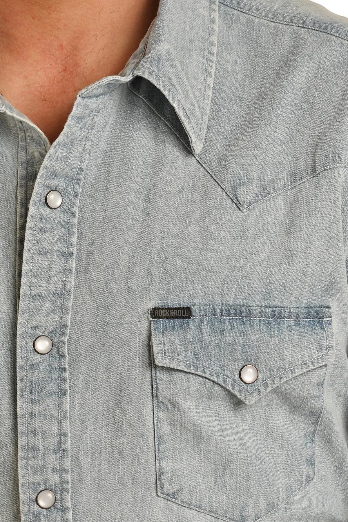 LIGHT WEIGHT DENIM MENS SHIRT