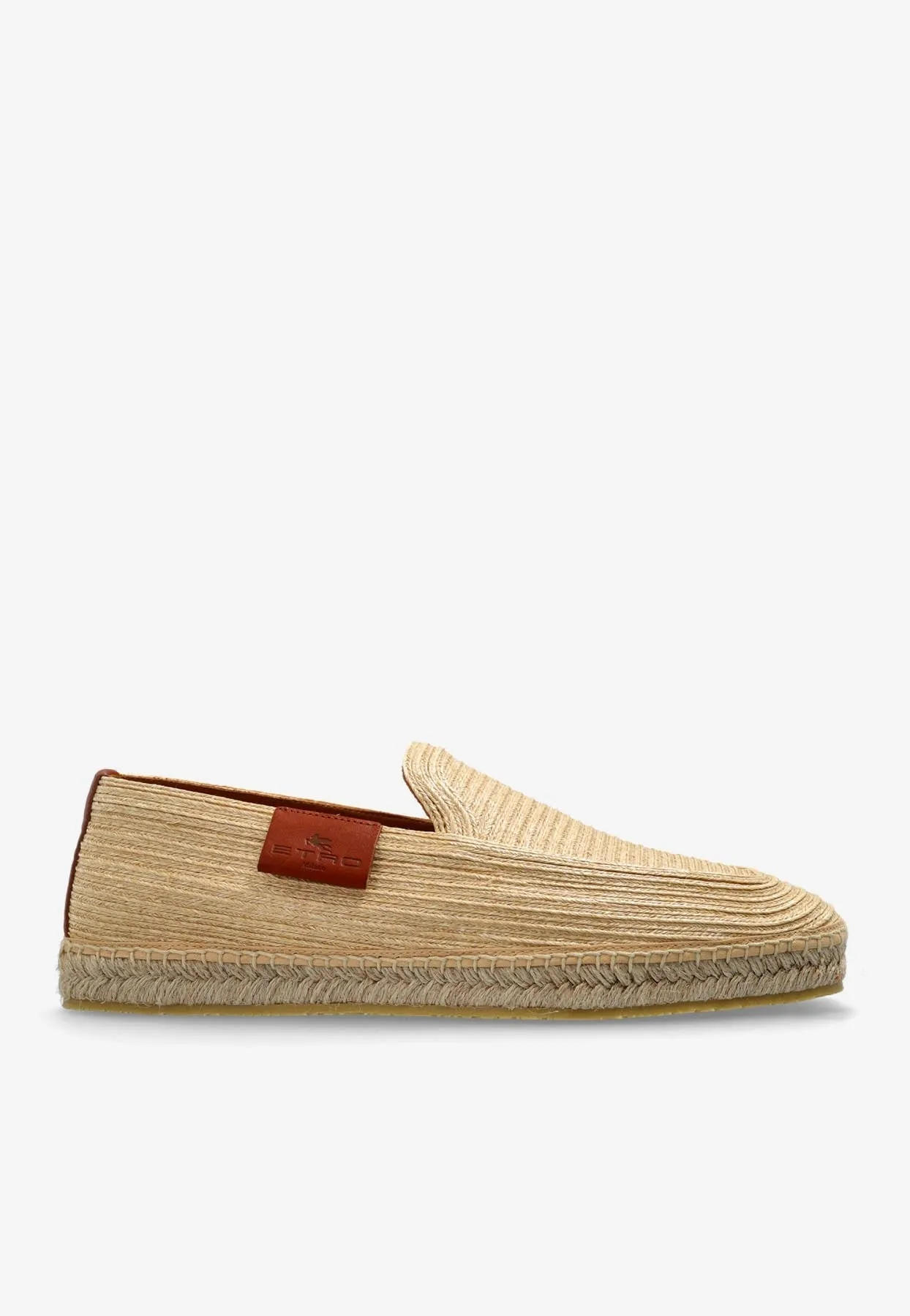 Logo Patch Jute Espadrilles