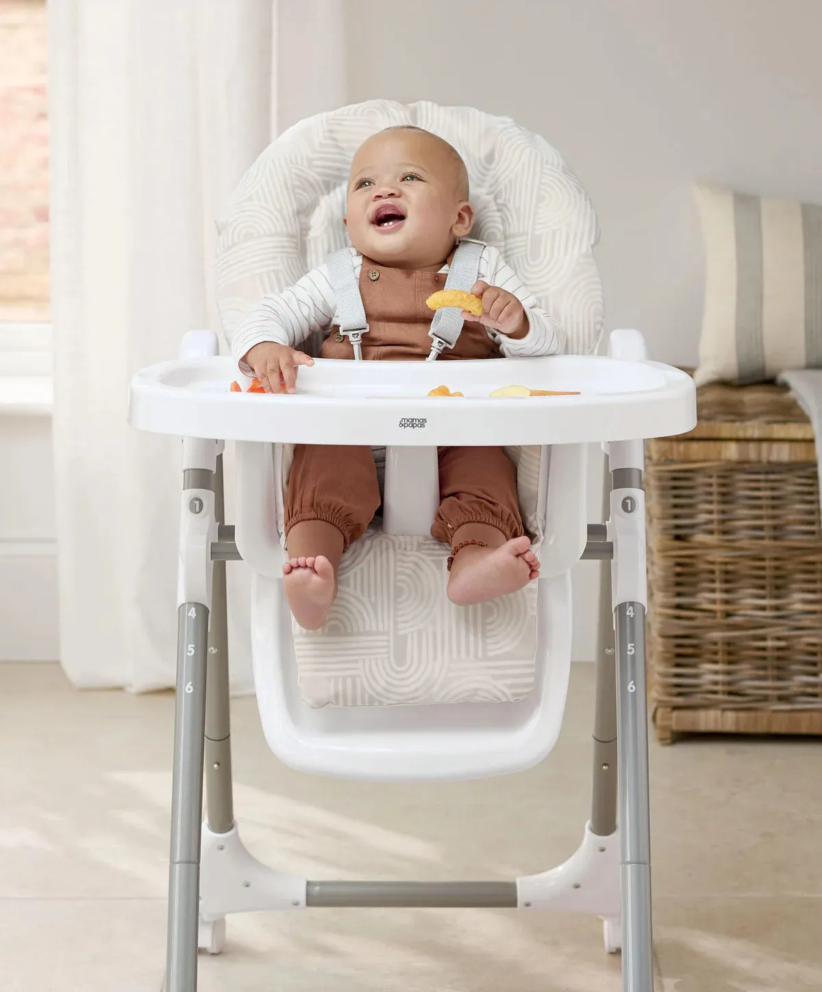 Mamas & Papas Snax Highchair - Woven Natural