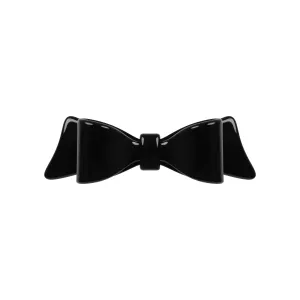Marielle Small Black Bow Hair Clip