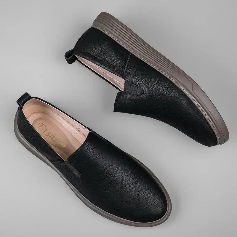 Matteo Leather Loafers