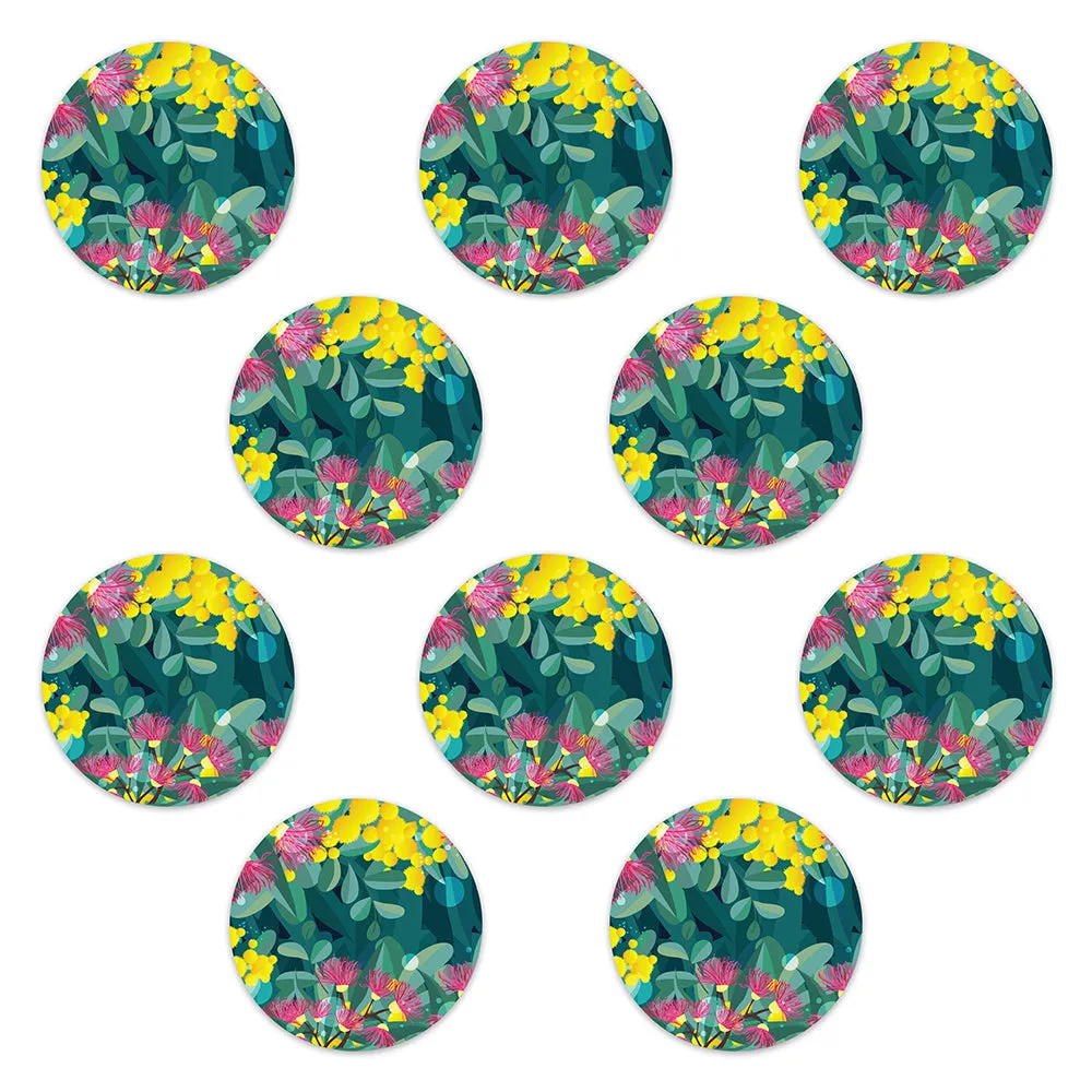 Medtronic Wattle & Gum Blossoms Design Patches