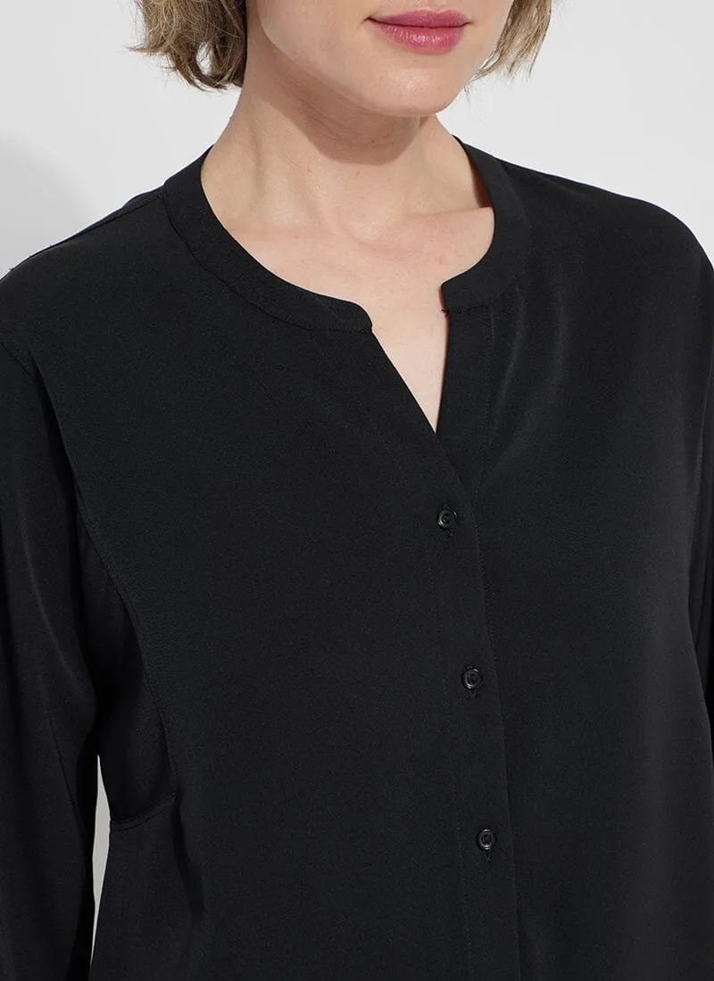Mia Stretch Woven Top