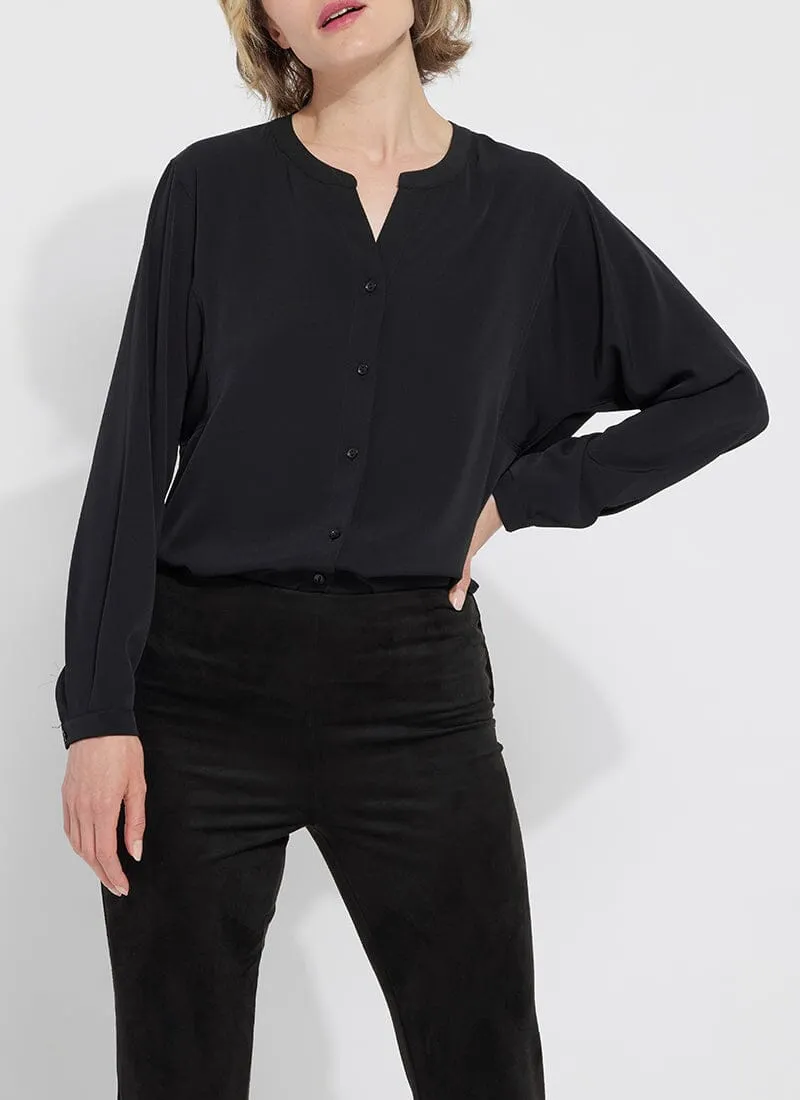 Mia Stretch Woven Top