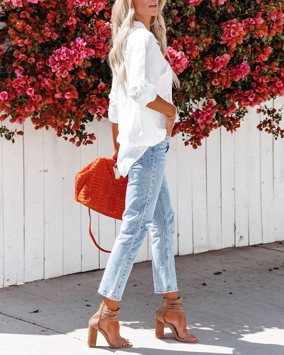 Namaste Woven Blouse - Candy Clouds