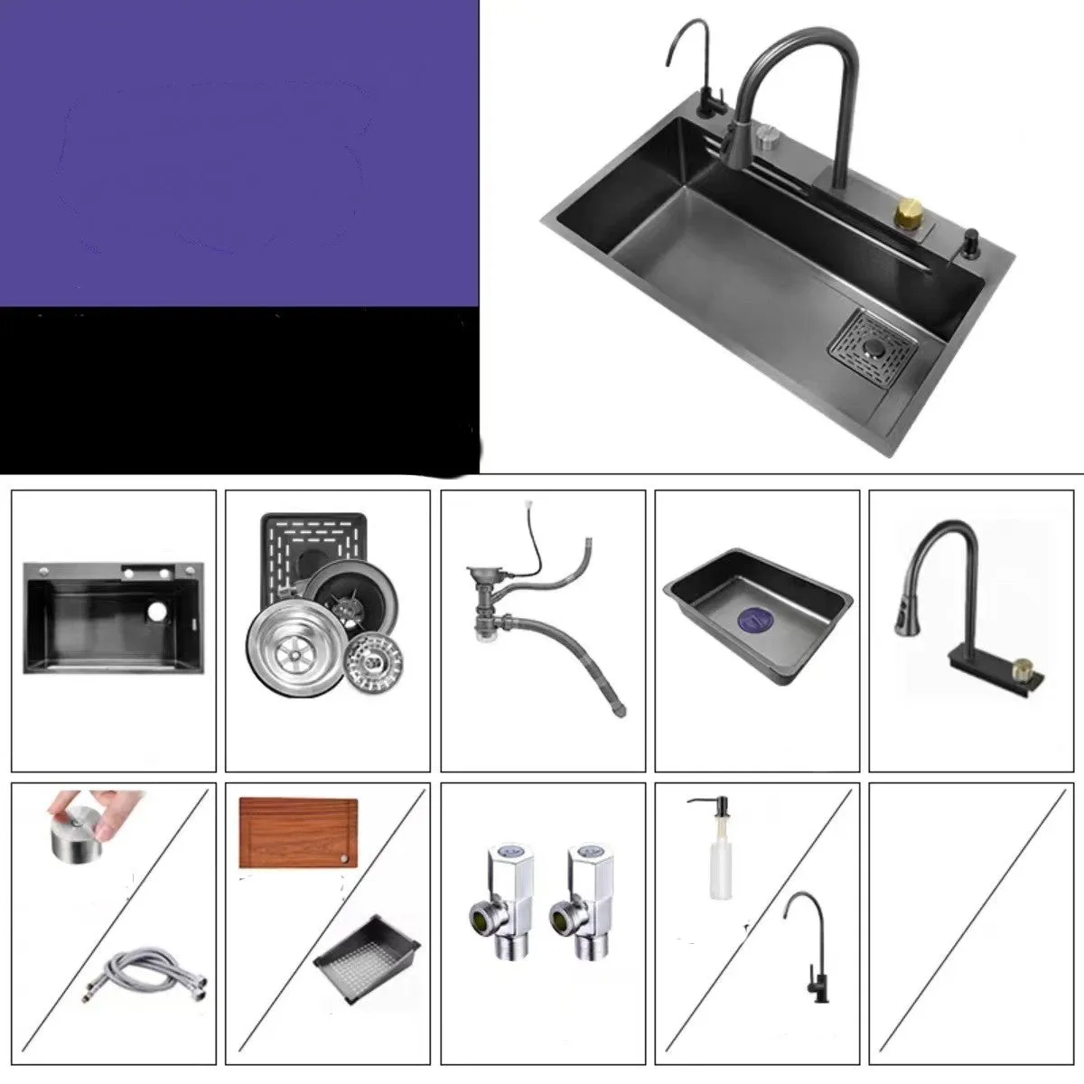Nano-Coated Stainless Faucet