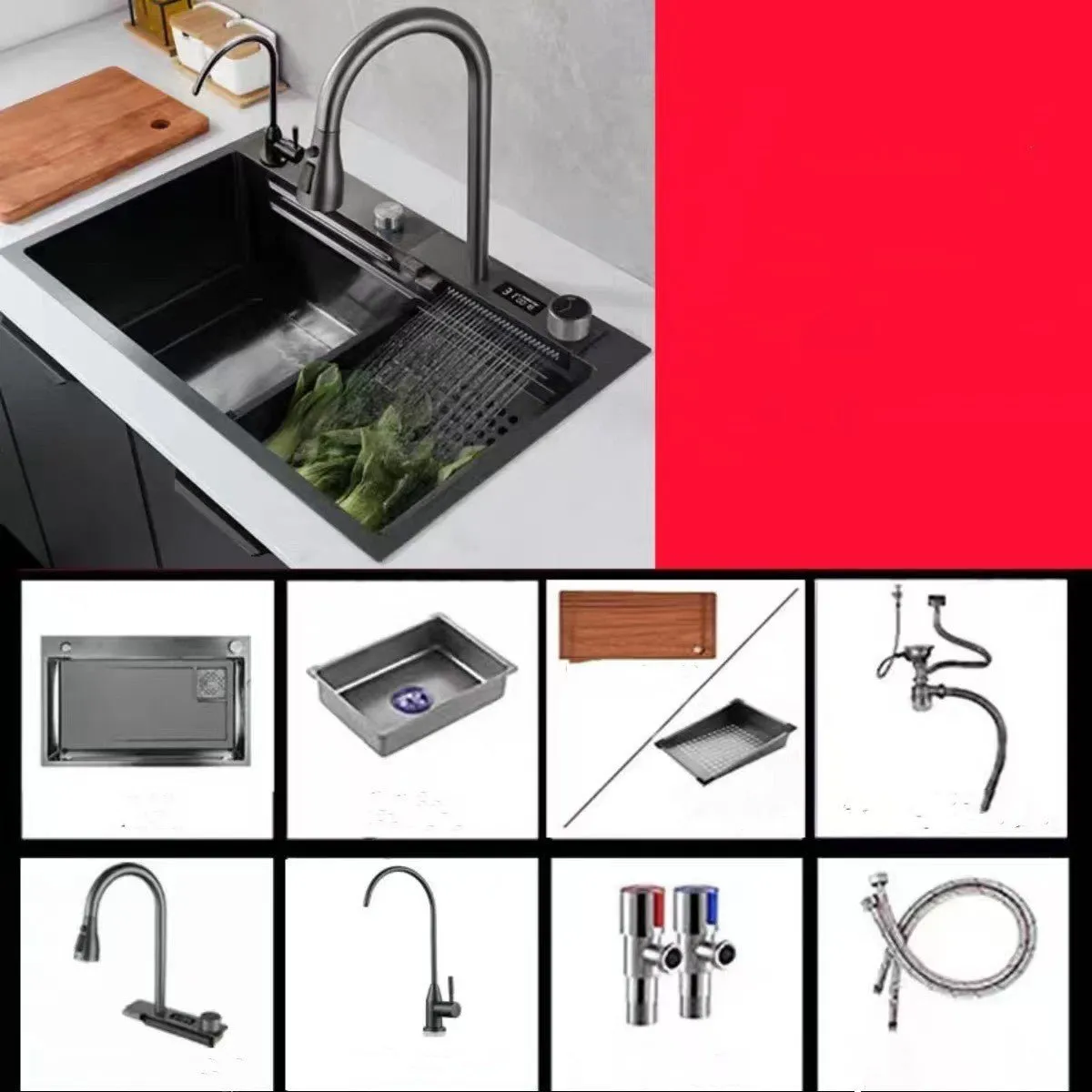 Nano-Coated Stainless Faucet