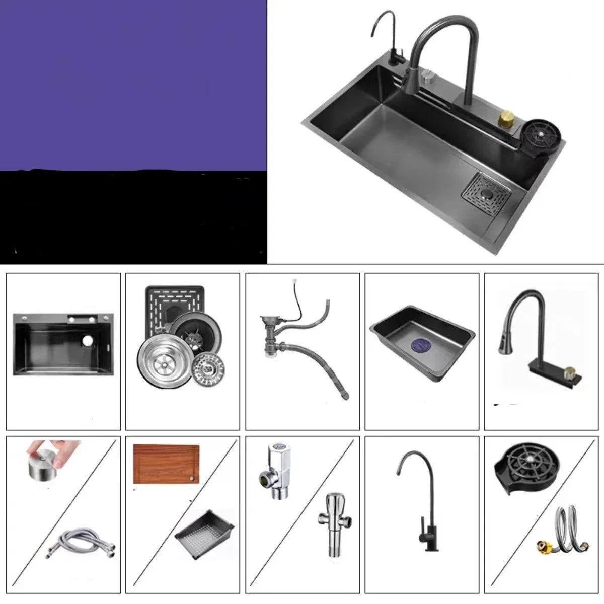 Nano-Coated Stainless Faucet