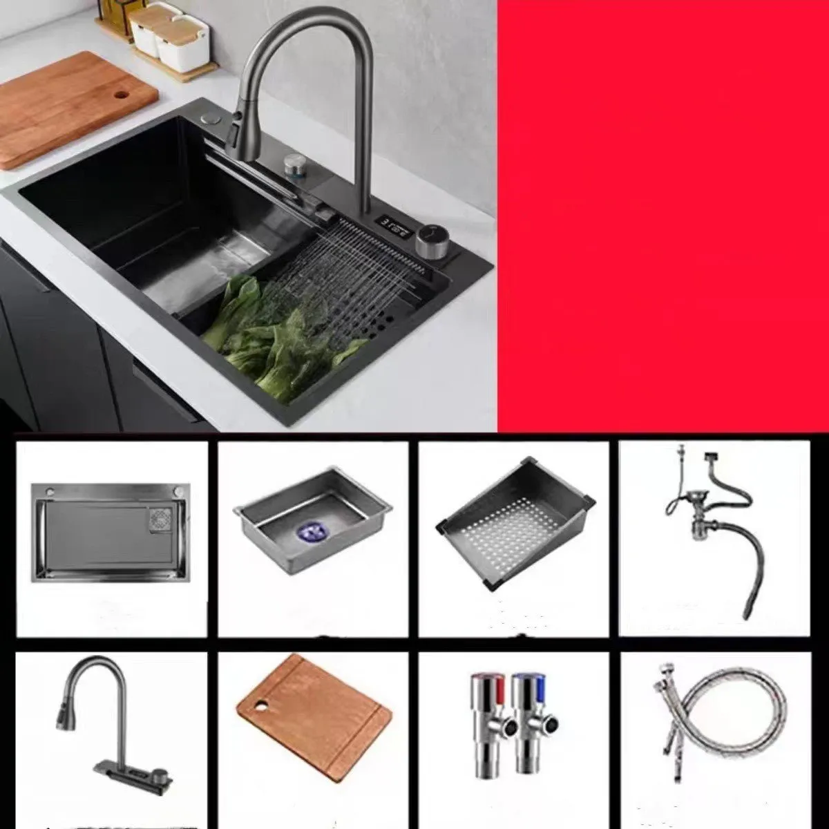 Nano-Coated Stainless Faucet
