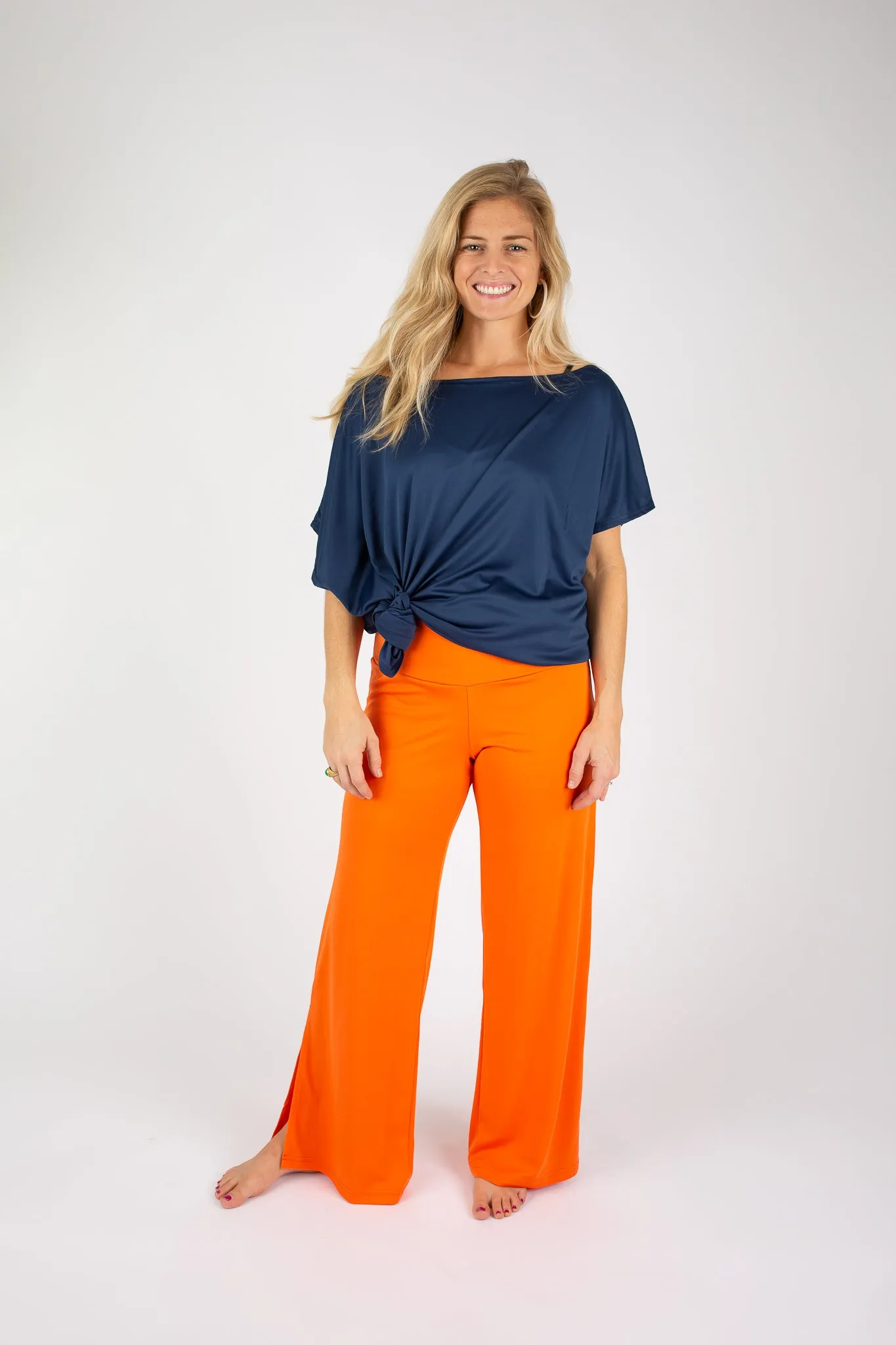Nauti Navy Mini Coastal Caftan