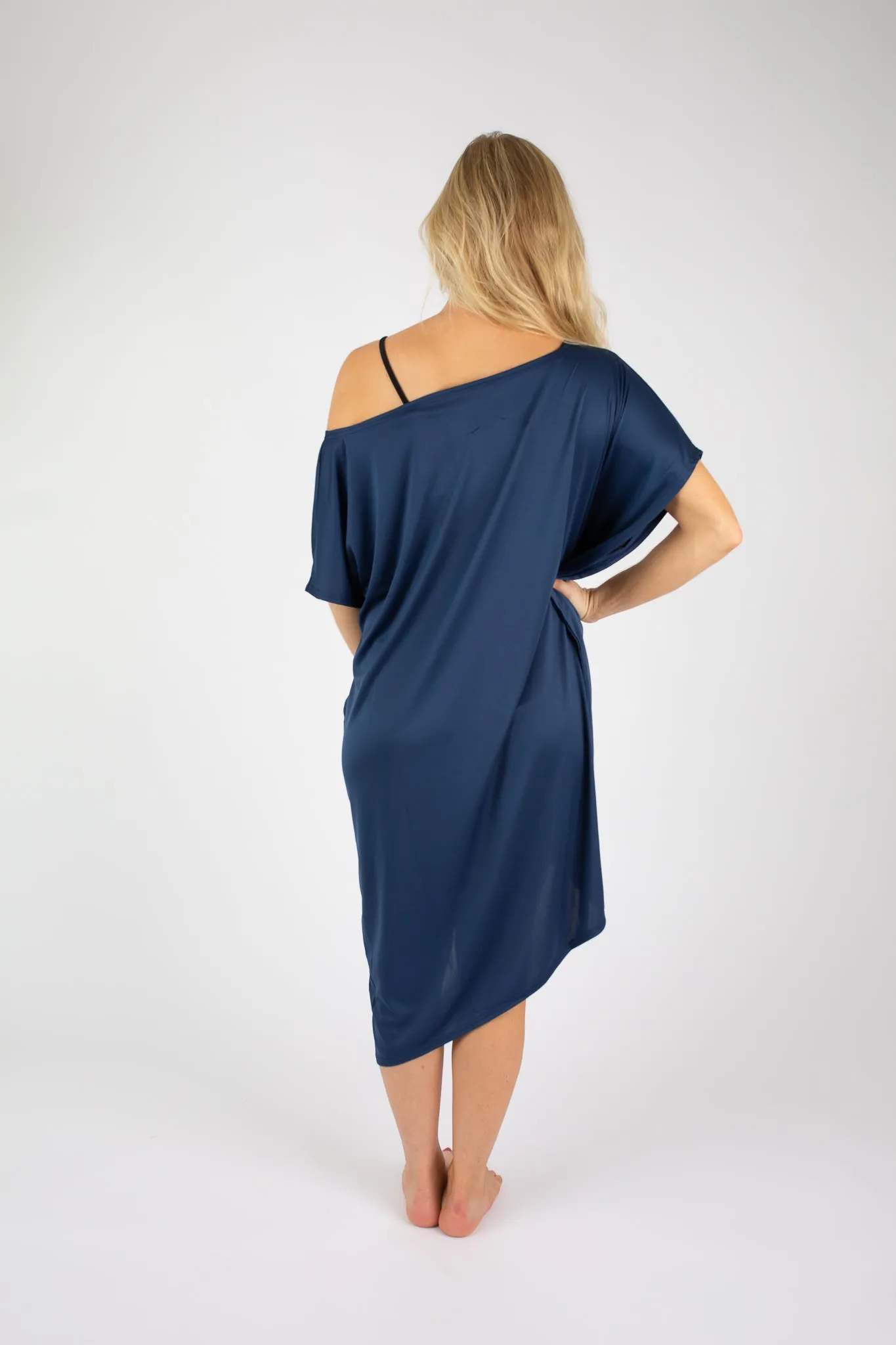 Nauti Navy Mini Coastal Caftan