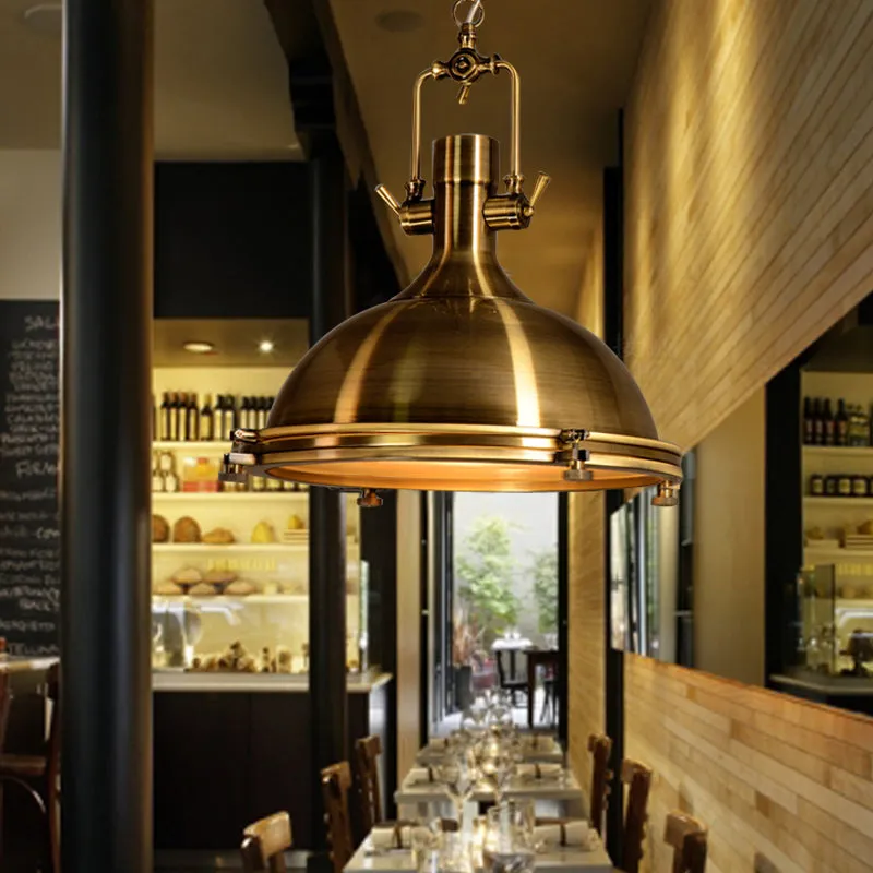 Nautical Industrial Pendant Light