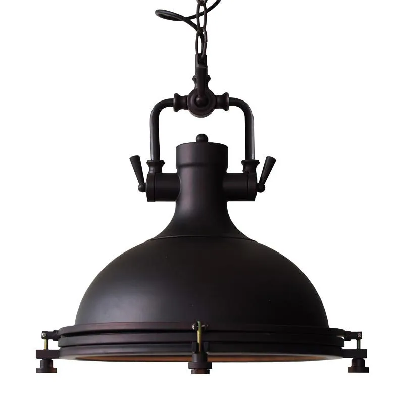 Nautical Industrial Pendant Light