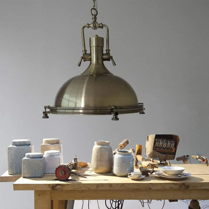 Nautical Industrial Pendant Light