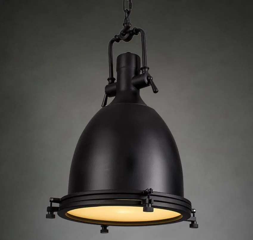Nautical Industrial Pendant Light