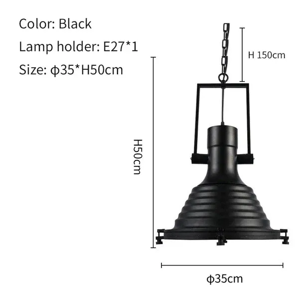 Nautical Industrial Pendant Light