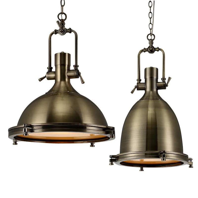 Nautical Industrial Pendant Light