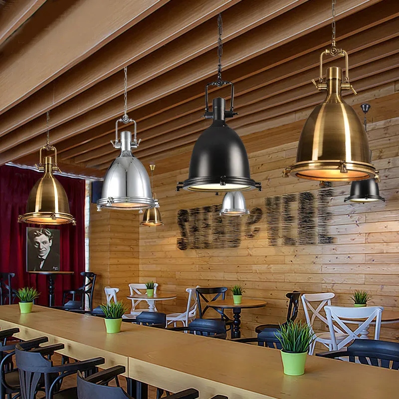 Nautical Industrial Pendant Light