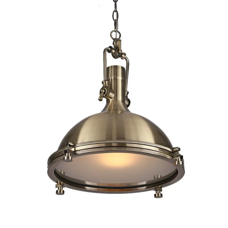 Nautical Industrial Pendant Light