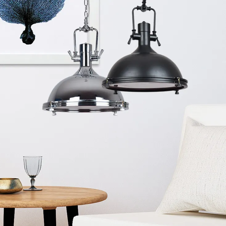 Nautical Industrial Pendant Light
