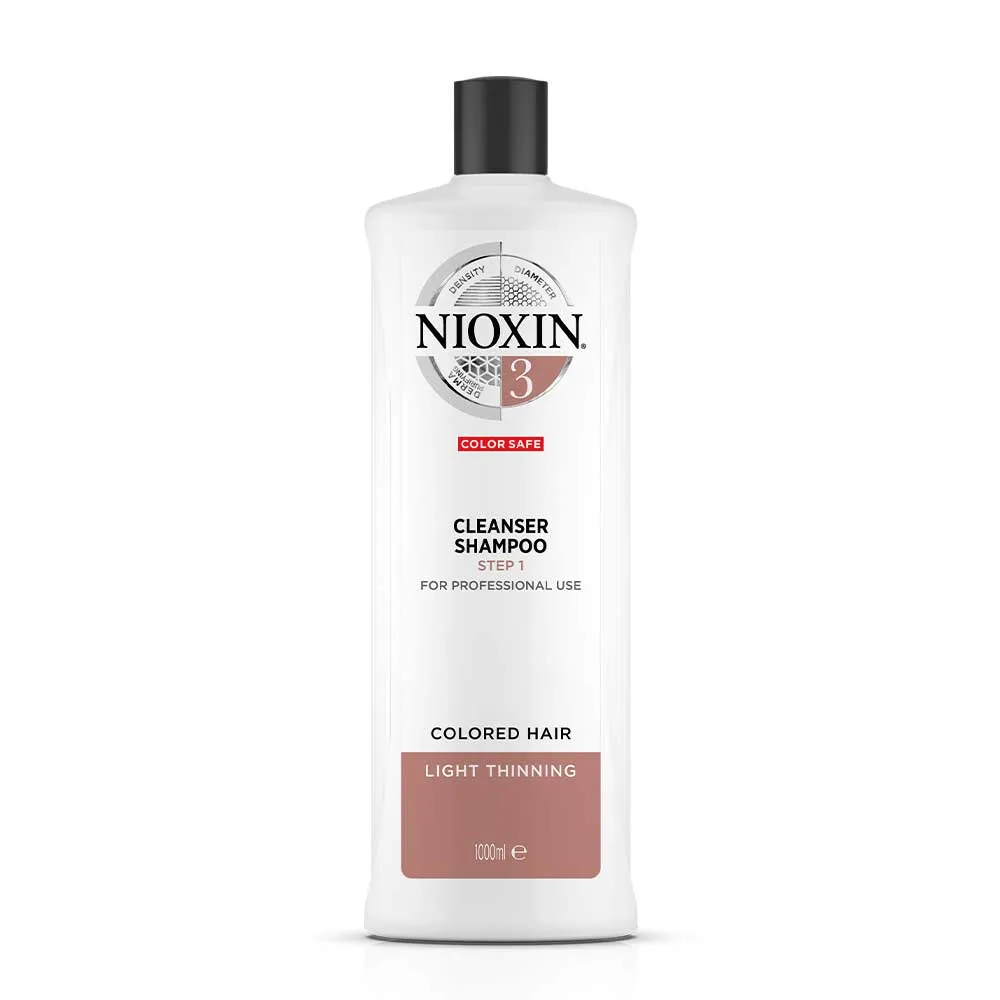 NIOXIN - System 3 Cleanser Shampoo 1000ml.