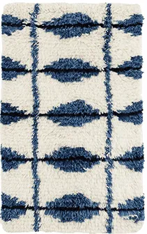 Noma Indigo Wool Woven Rug