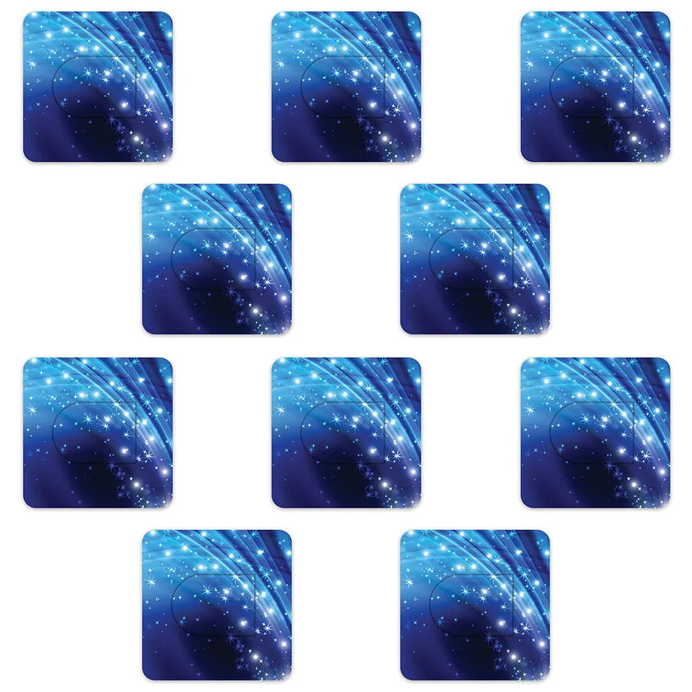 Omnipod Blue Sparkle Design Patches