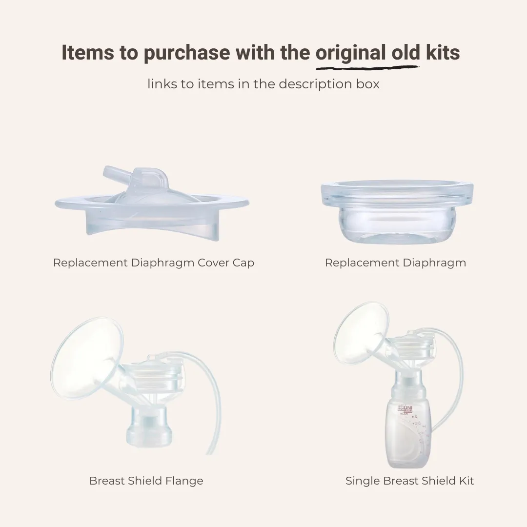 Original Single Breast Shield Kit(Compatible with Unimom Minuet and Opera)
