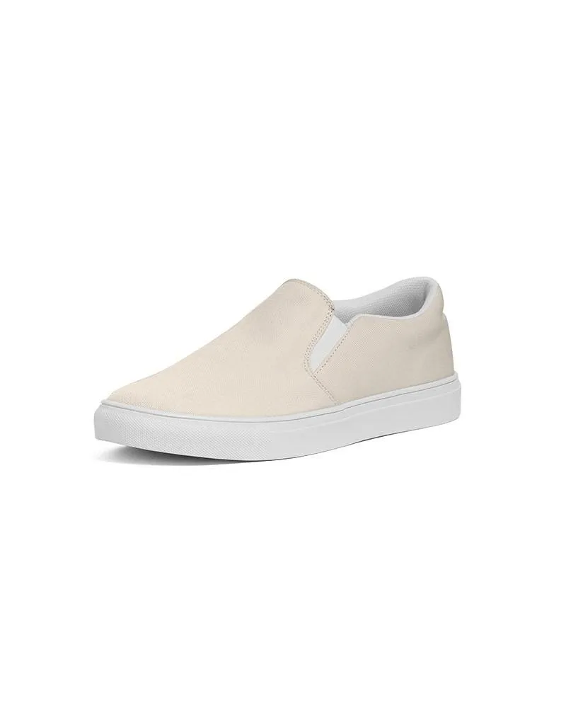 Pale Orange Slip-On Canvas Sneakers | Women's | Bright Pale Orange | C0M5Y10K0