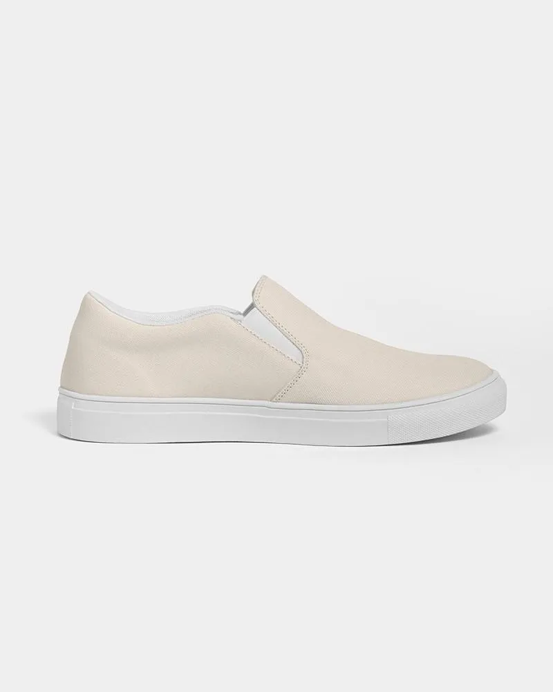 Pale Orange Slip-On Canvas Sneakers | Women's | Bright Pale Orange | C0M5Y10K0
