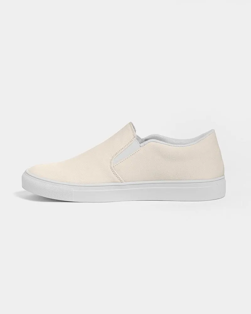 Pale Orange Slip-On Canvas Sneakers | Women's | Bright Pale Orange | C0M5Y10K0