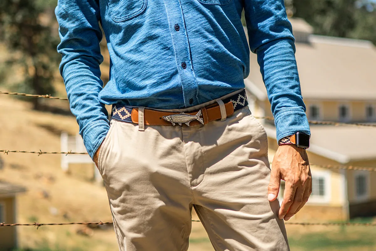 Paloma Woven Belt - Changeable Buckle