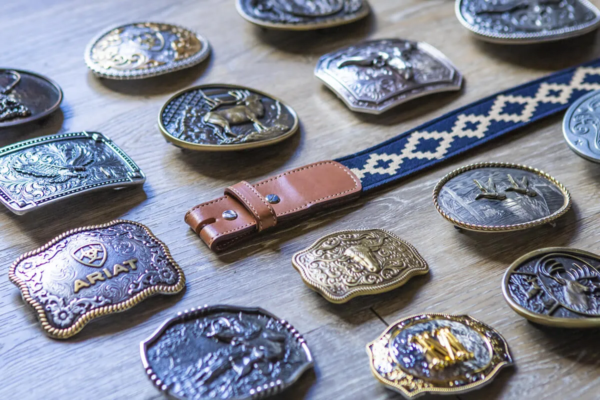 Paloma Woven Belt - Changeable Buckle