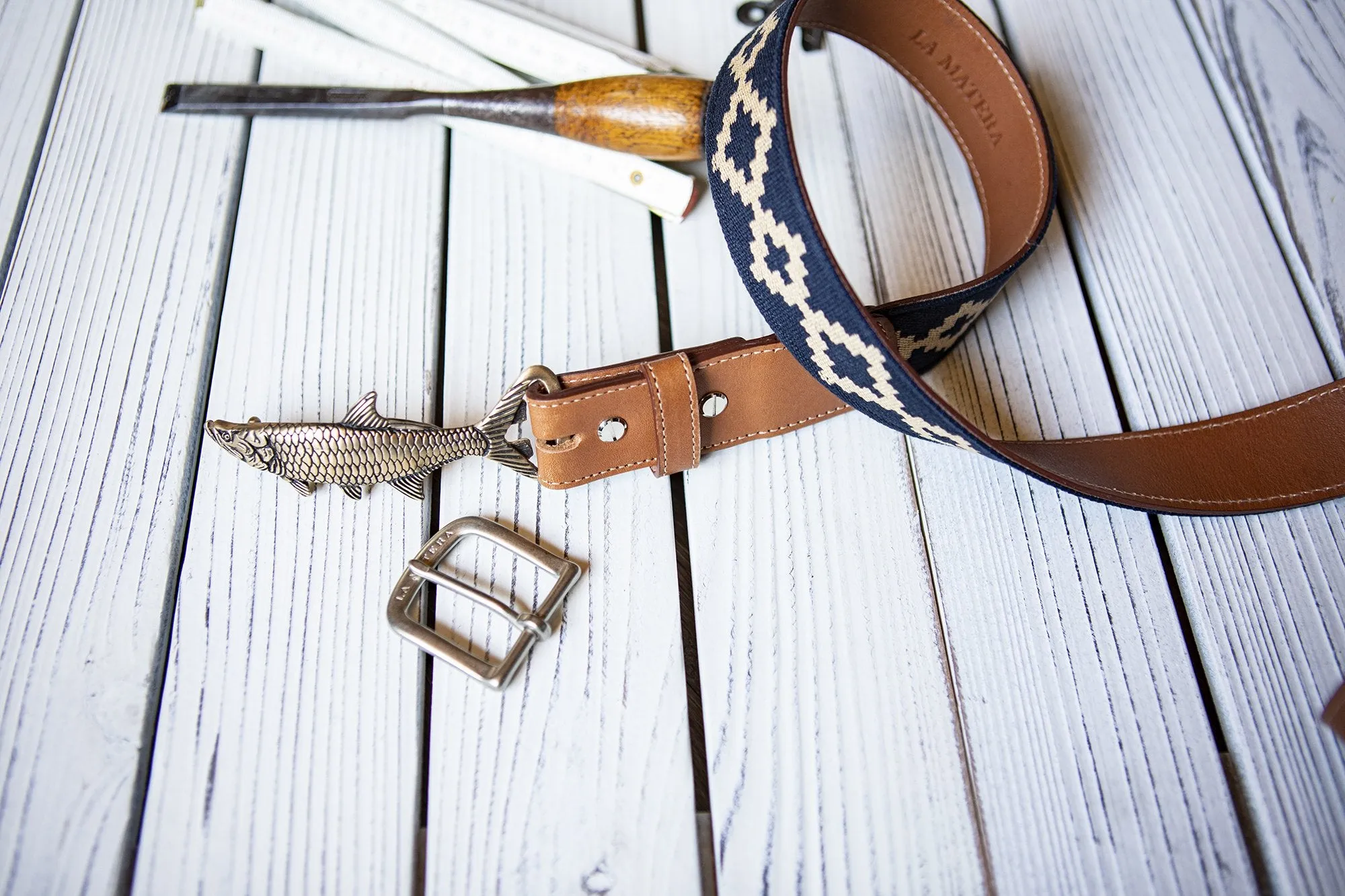 Paloma Woven Belt - Changeable Buckle